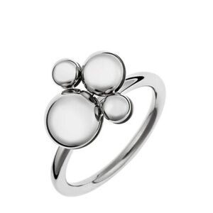 Calvin Klein Silver Bubble Spinner Ring